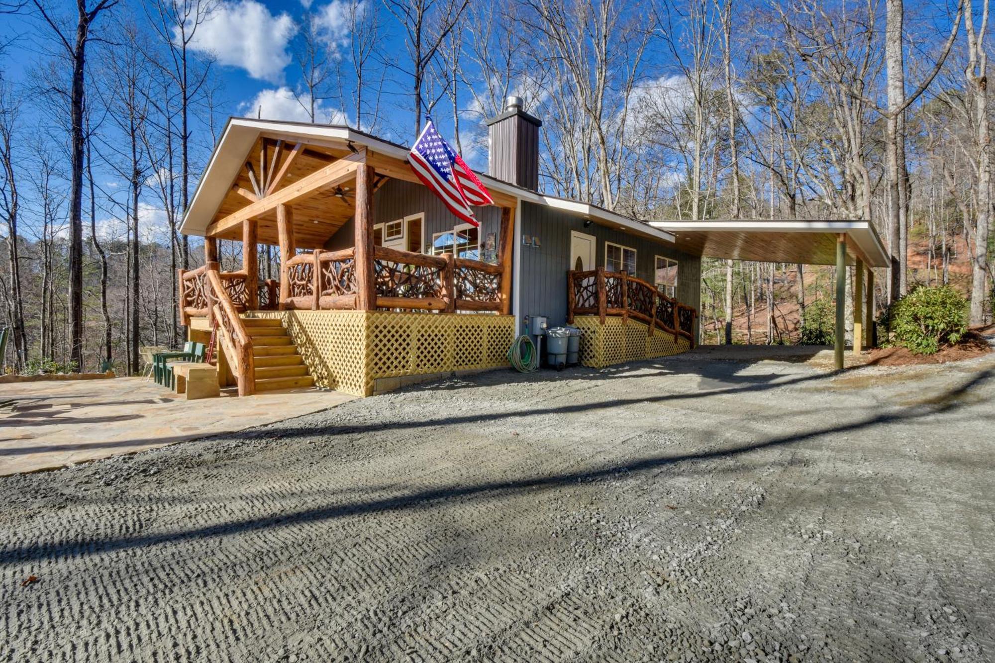 Mountain-View Cabin About 2 Mi To Downtown Clayton! 빌라 외부 사진